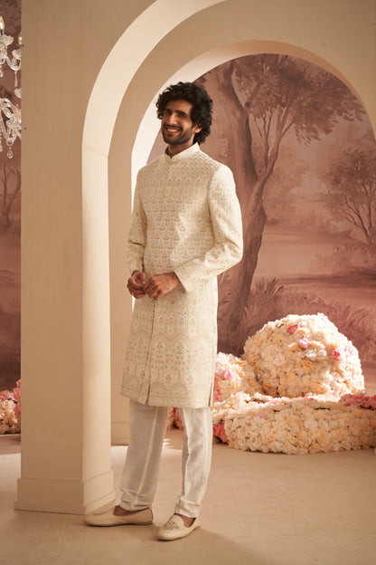 Sherwani - Off White