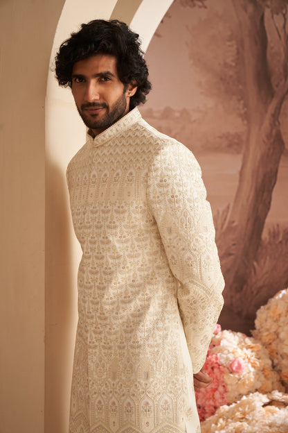 Sherwani - Off White