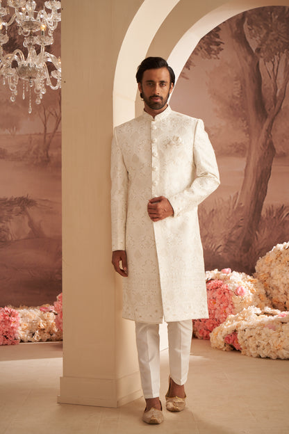 Sherwani - White