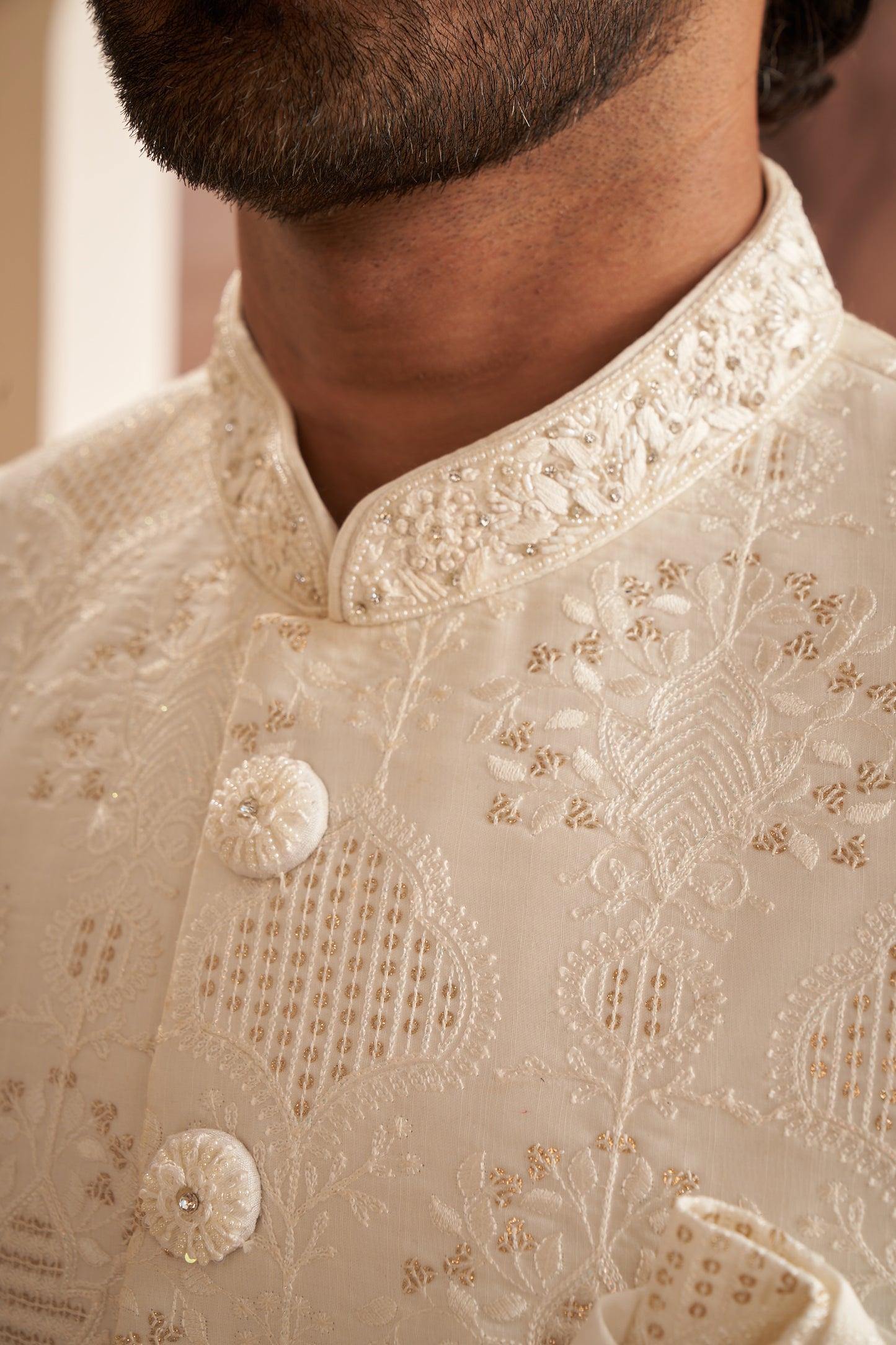 Sherwani - White