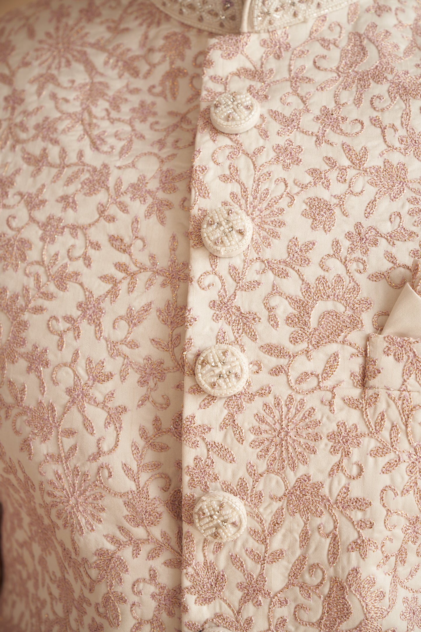 Sherwani - Cream