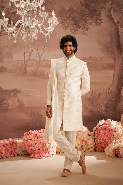 Sherwani - Off White