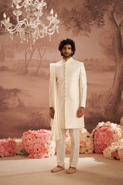 Sherwani - Off White