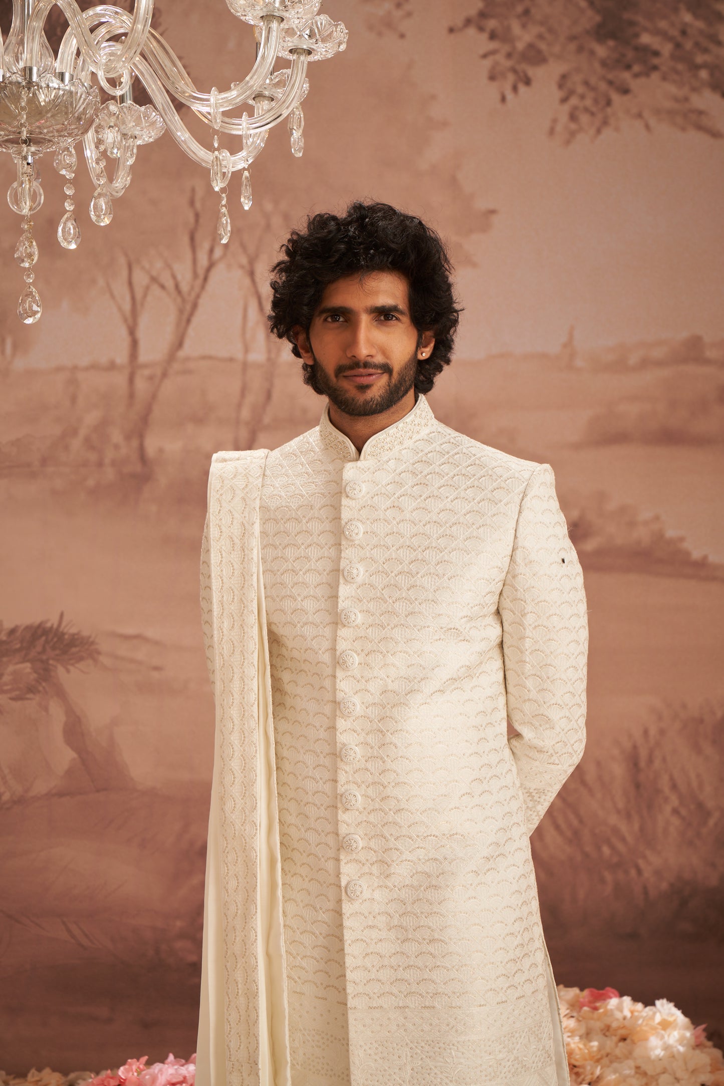 Sherwani - Off White