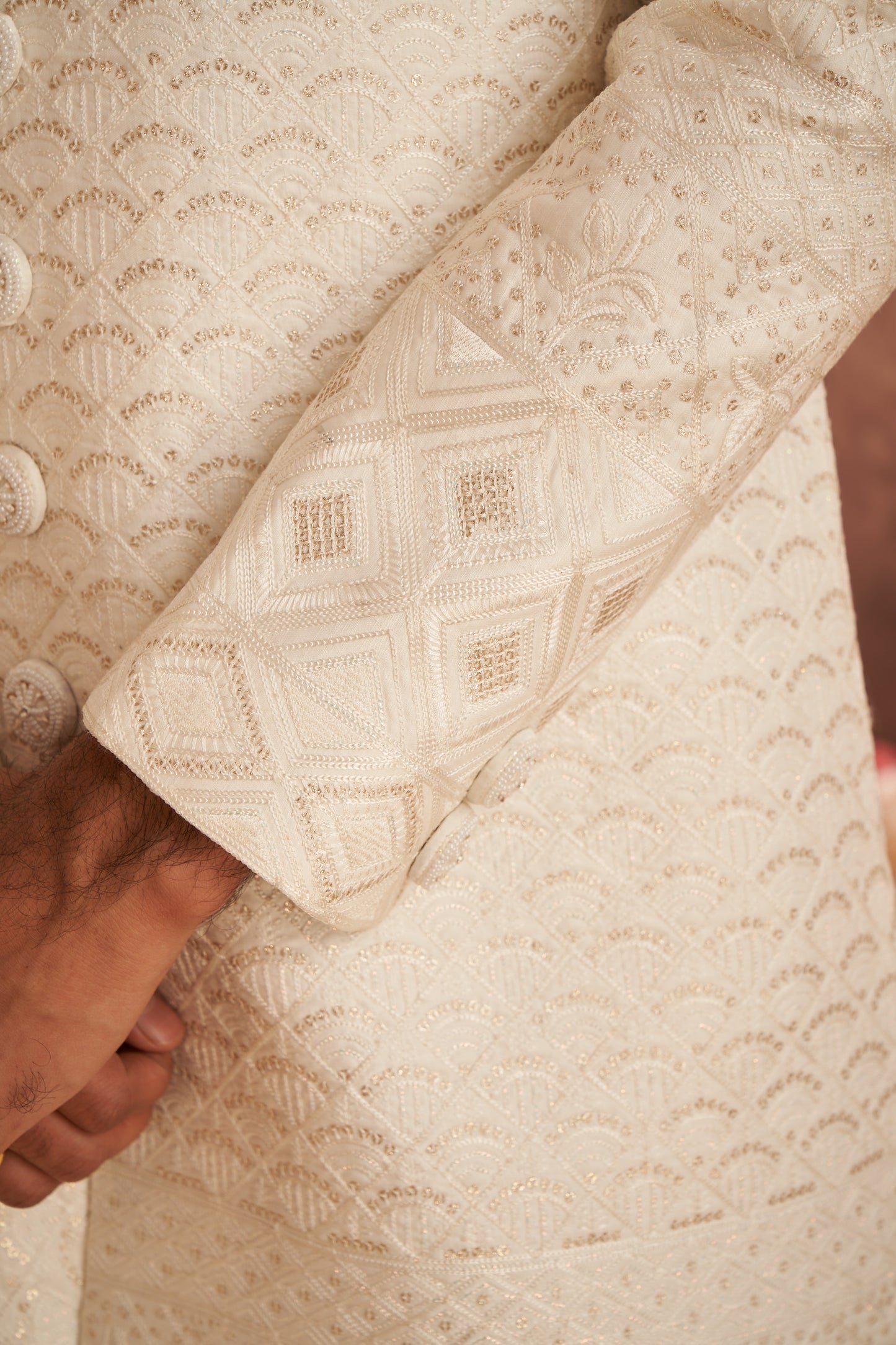 Sherwani - Off White