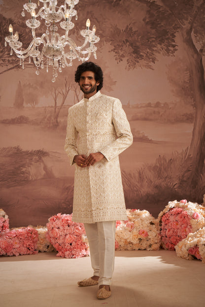 Sherwani - Cream