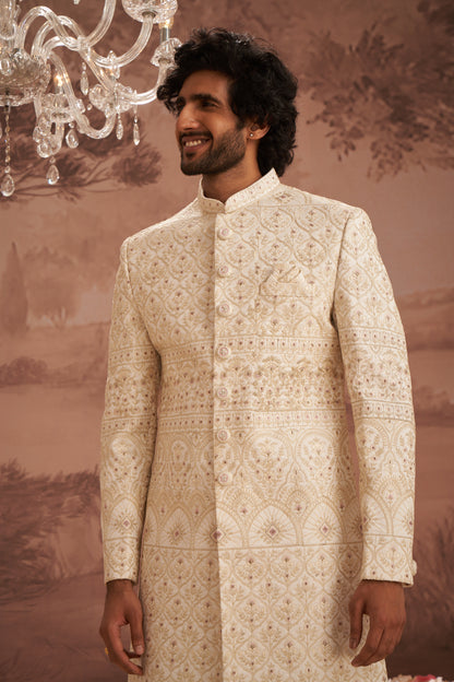 Sherwani - Cream