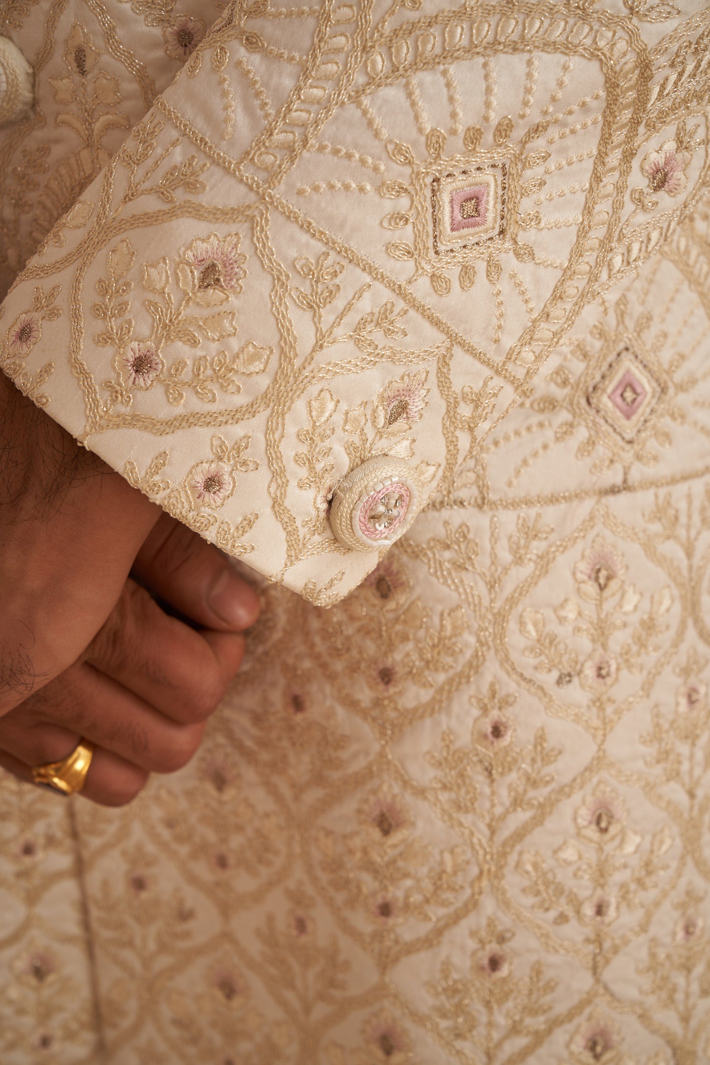 Sherwani - Cream