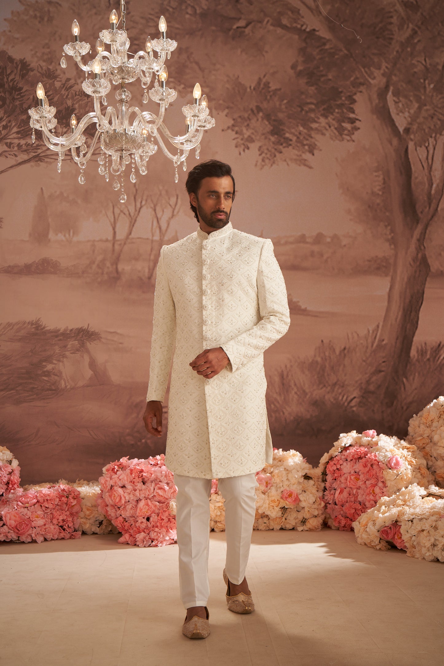 Sherwani - White