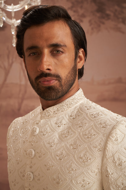 Sherwani - White