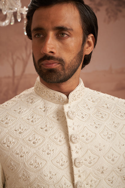 Sherwani - White