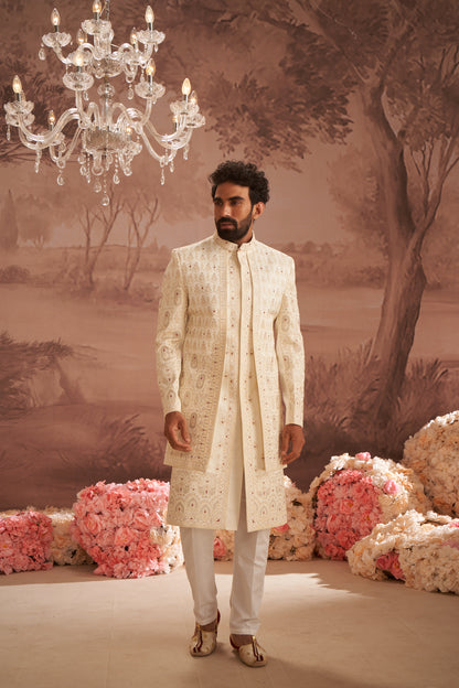 Sherwani - Gold