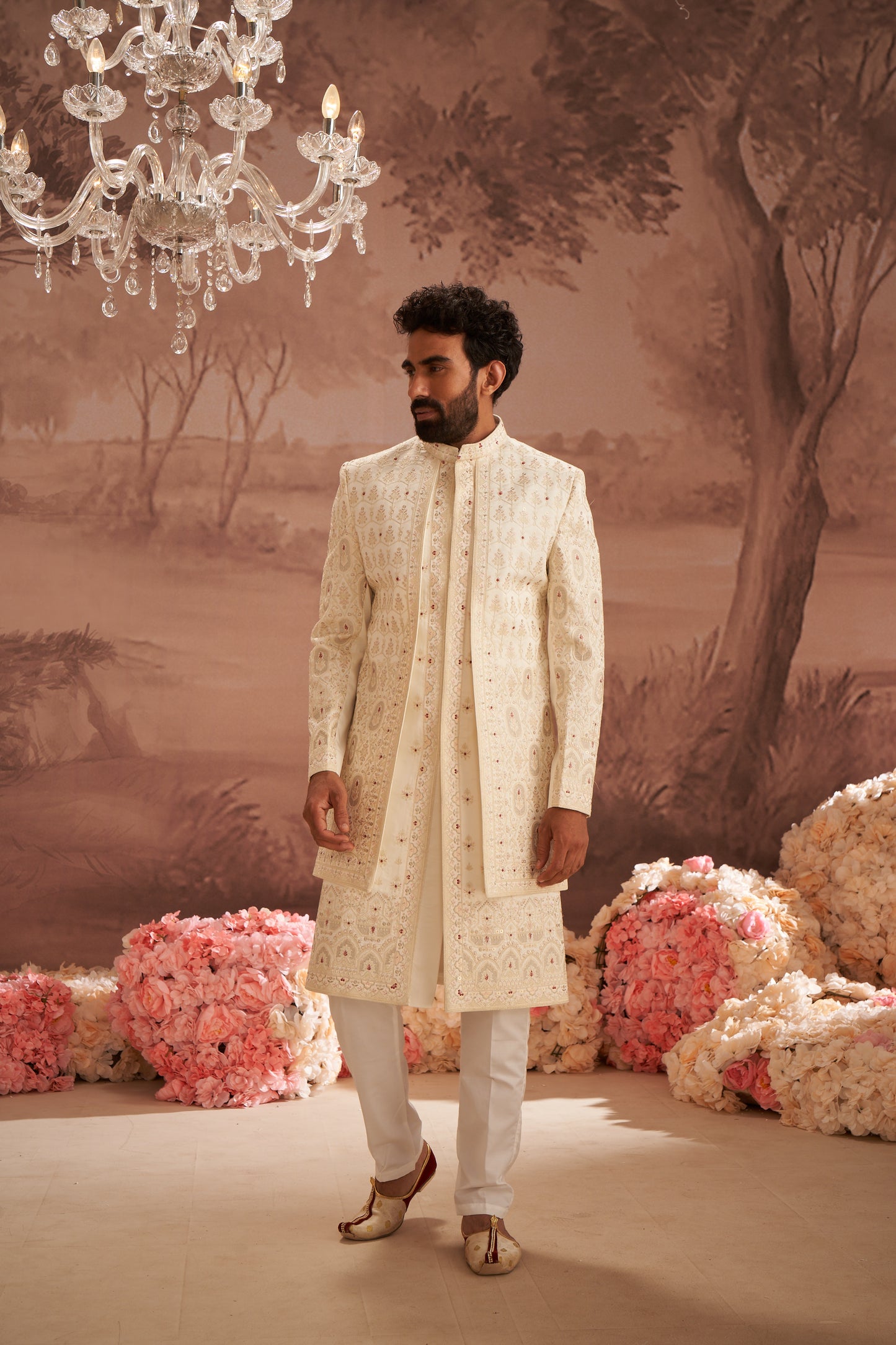 Sherwani - Gold