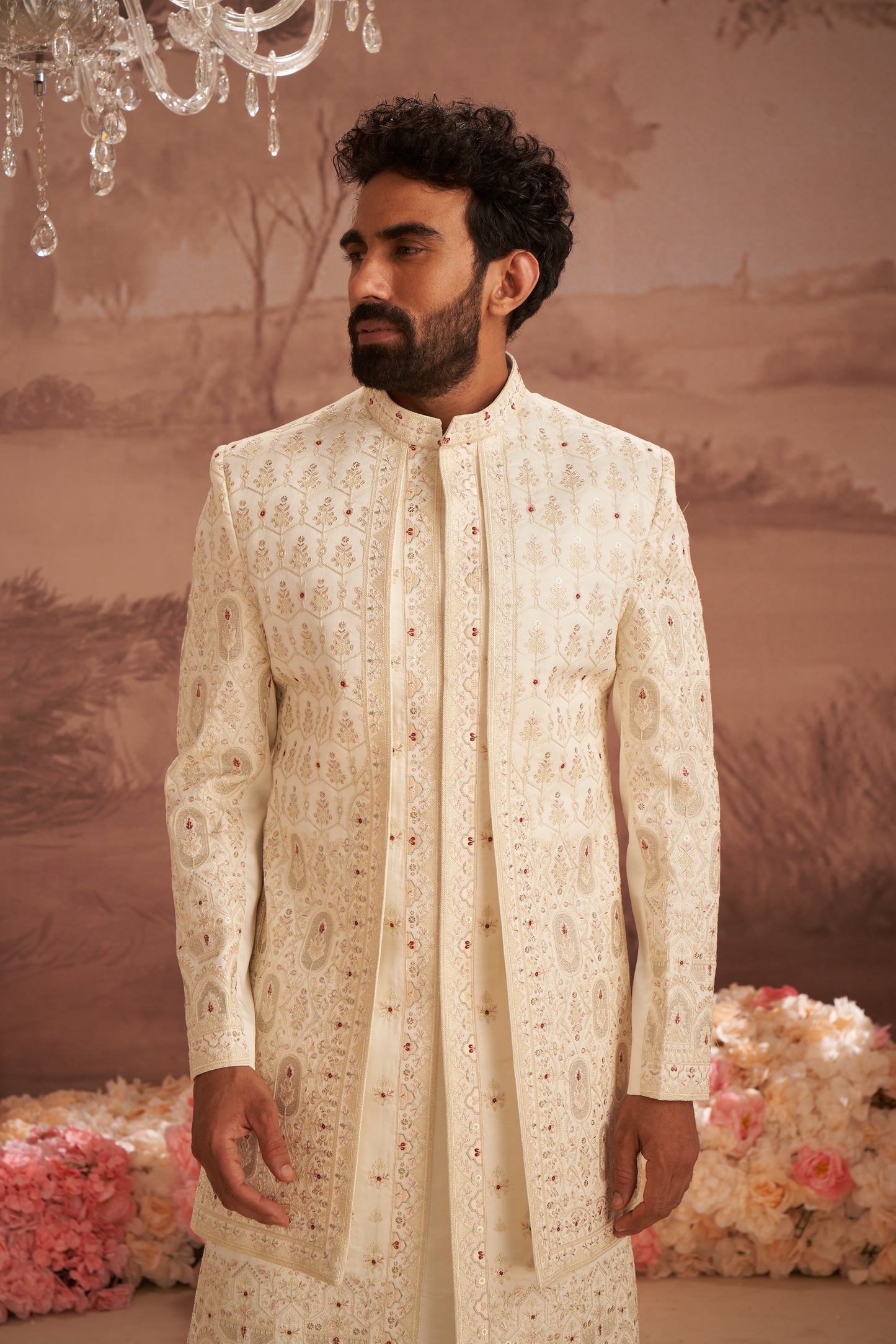 Sherwani - Gold
