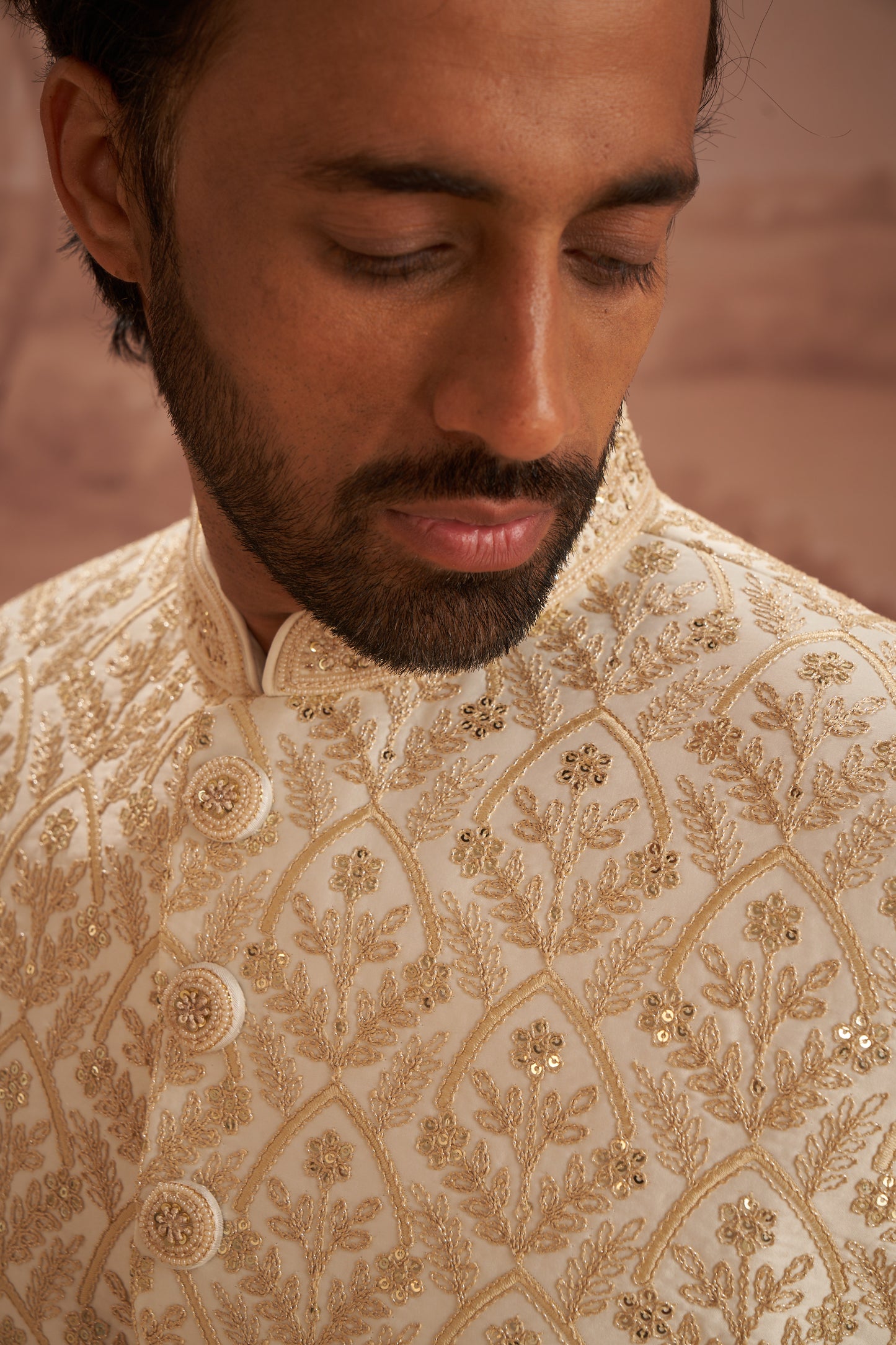 Sherwani - Gold