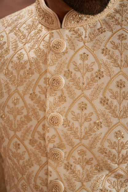Sherwani - Gold