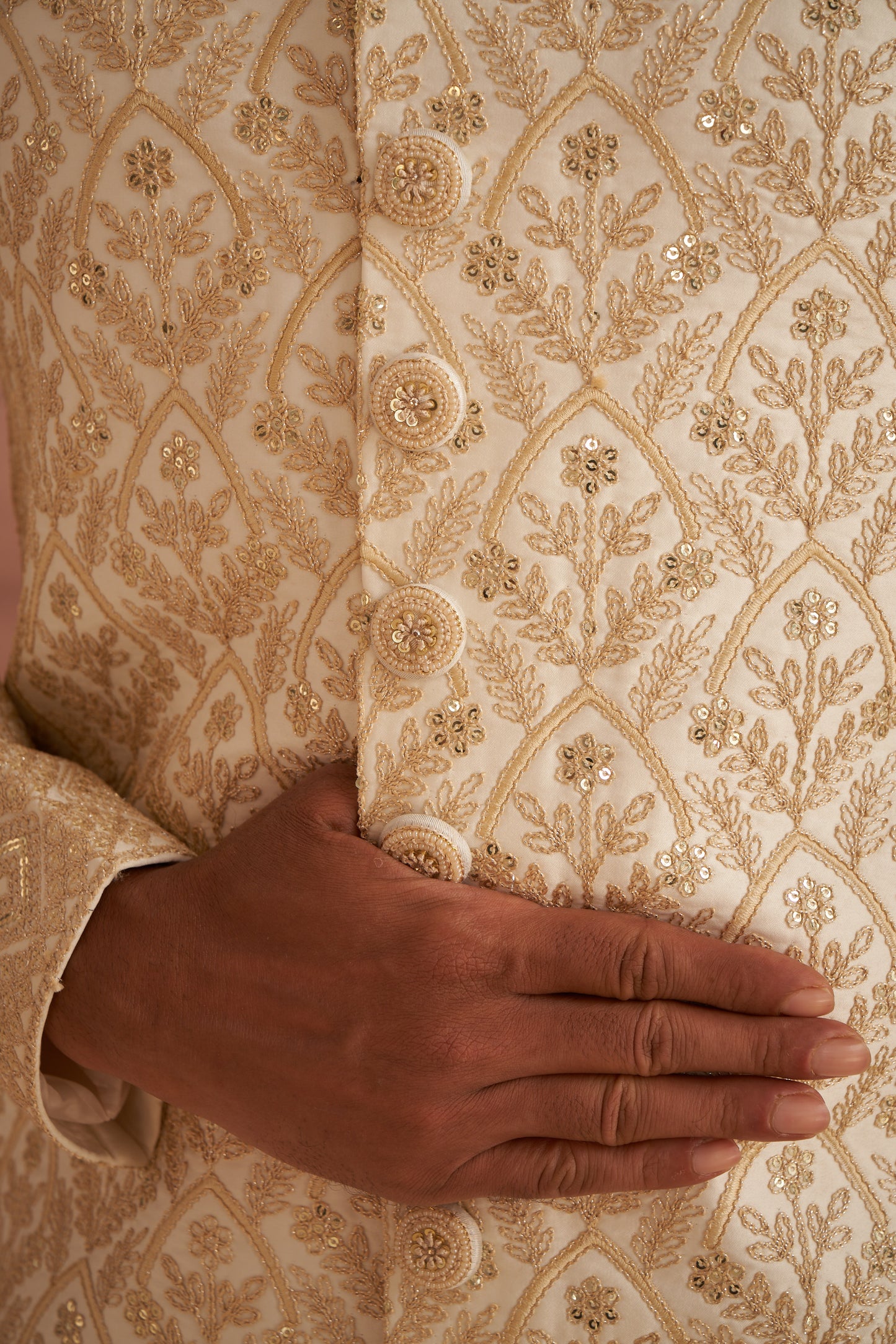 Sherwani - Gold