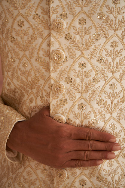 Sherwani - Gold