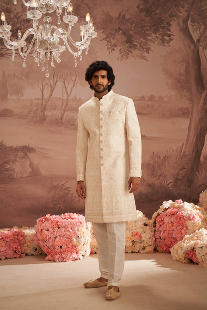 Sherwani - White
