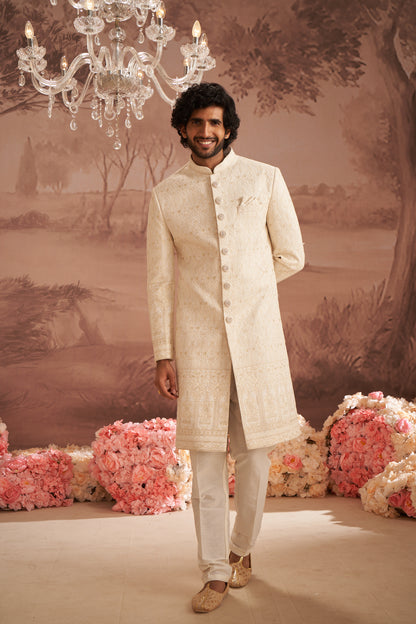 Sherwani - White