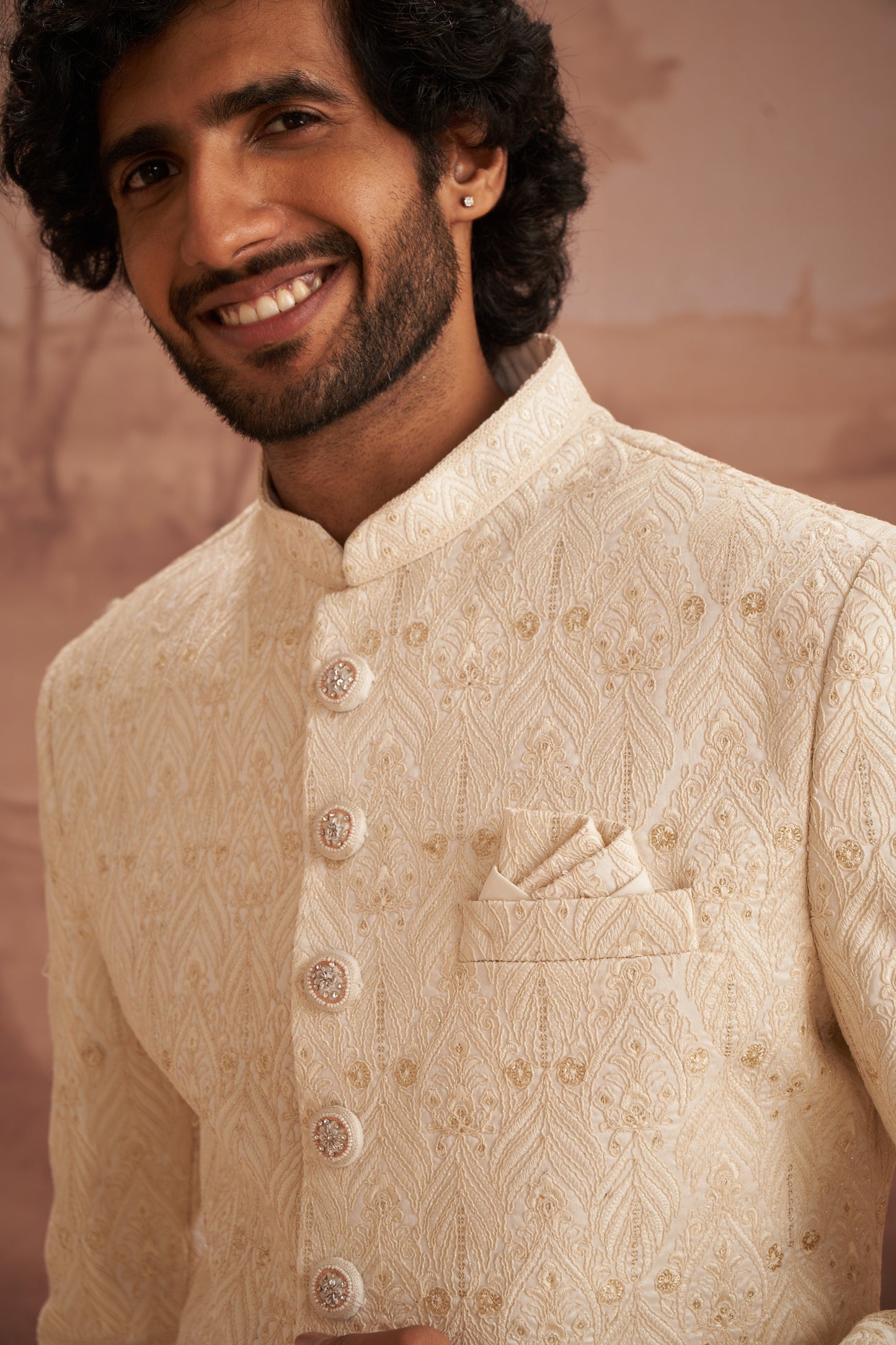 Sherwani - White