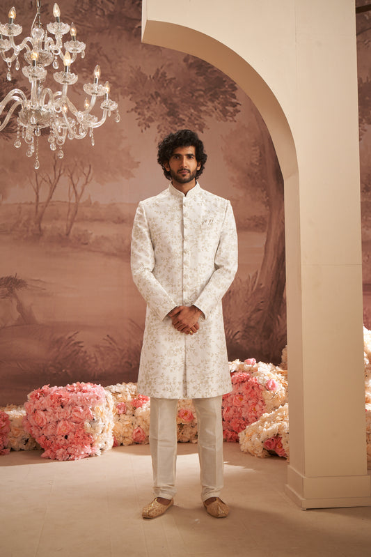 Sherwani - White