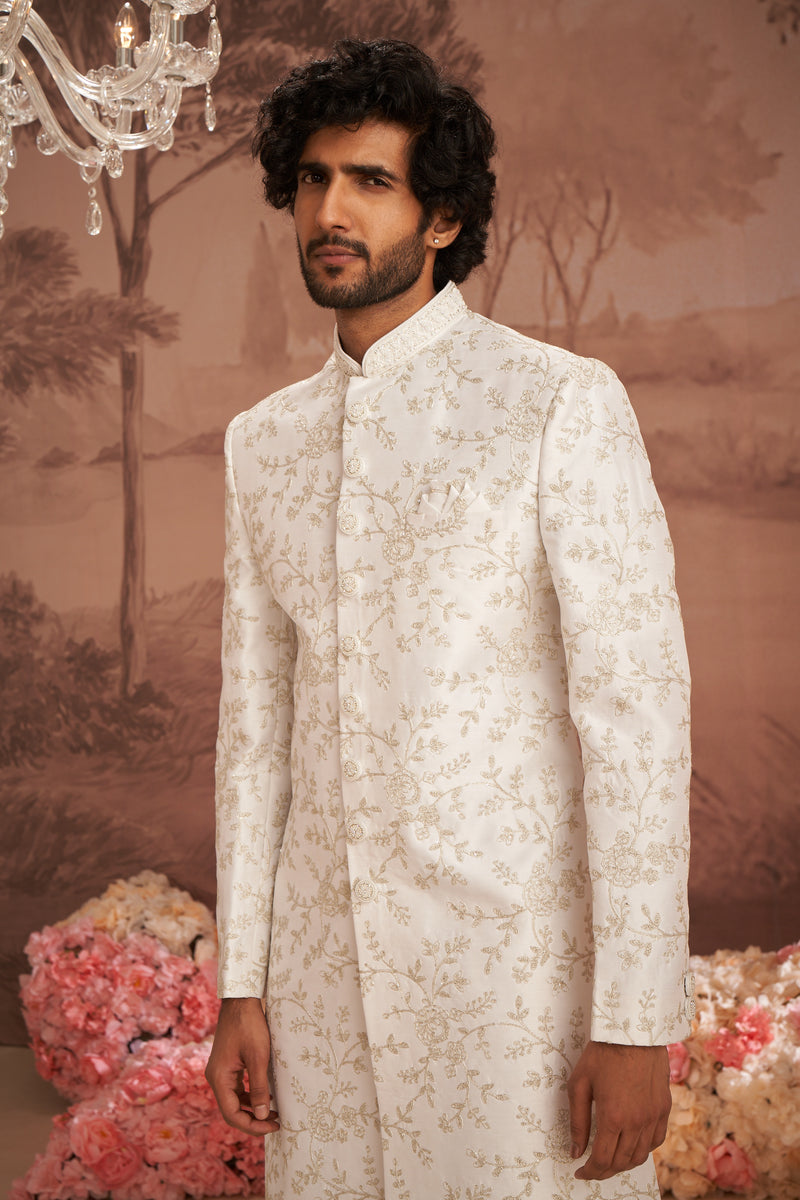 Sherwani - White