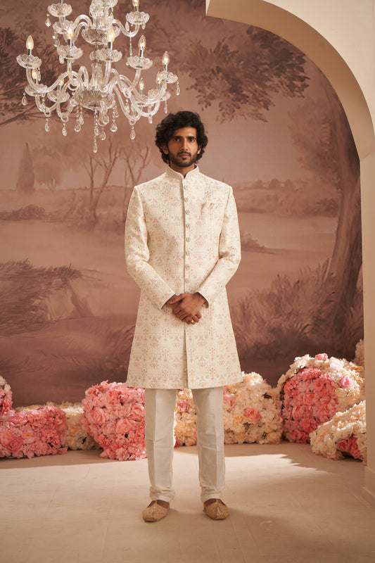 Sherwani - Cream