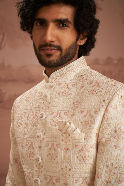 Sherwani - Cream