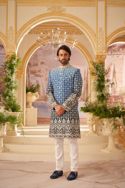 Indo Western - Blue