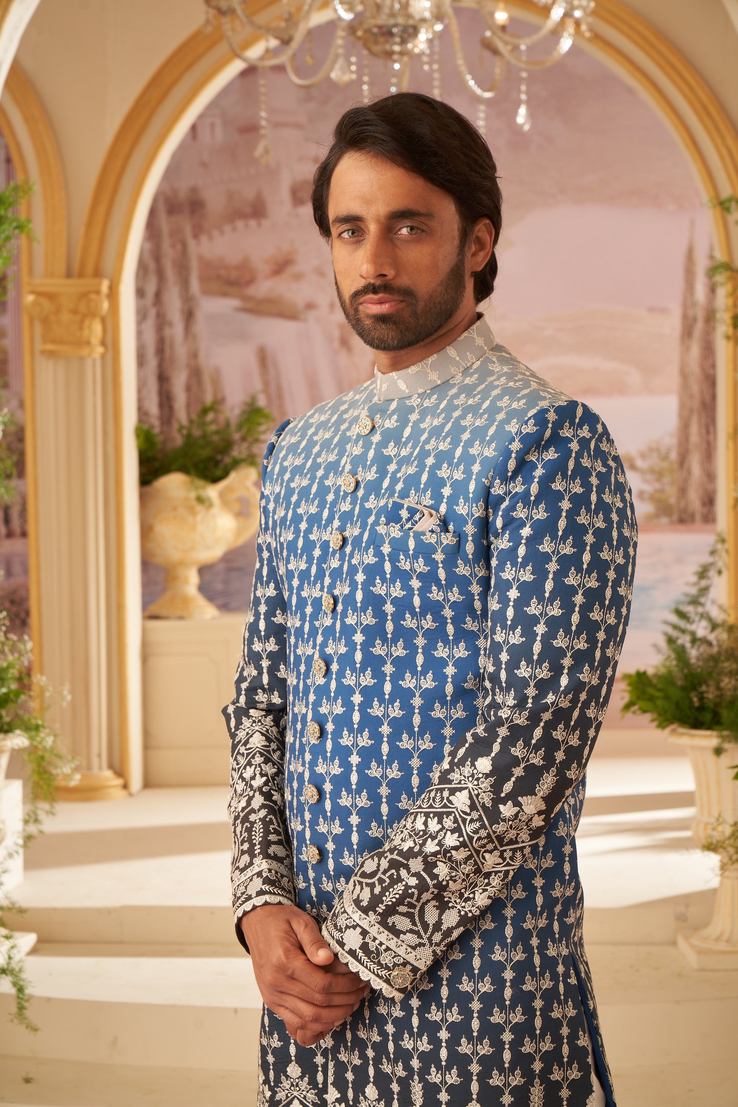 Indo Western - Blue