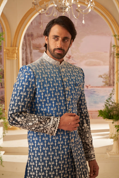 Indo Western - Blue