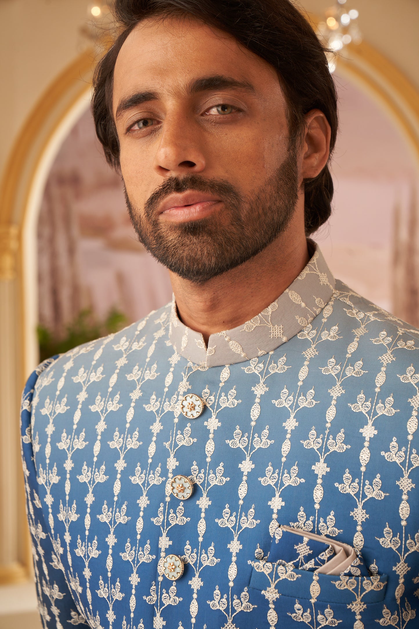 Indo Western - Blue