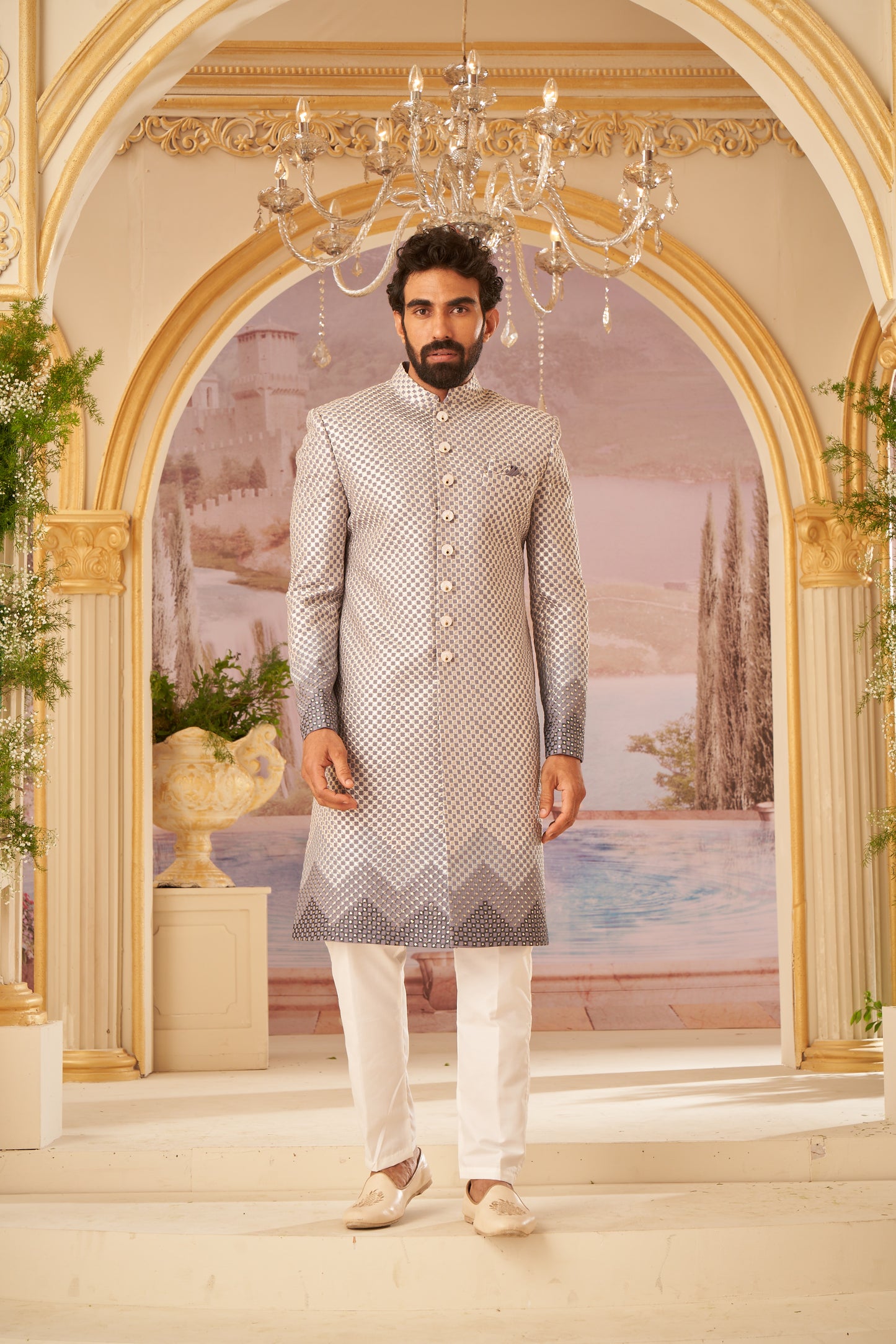 Indo Western - Grey