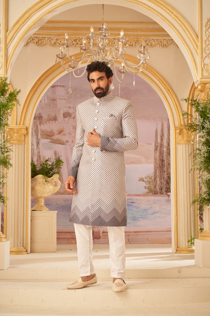 Indo Western - Grey