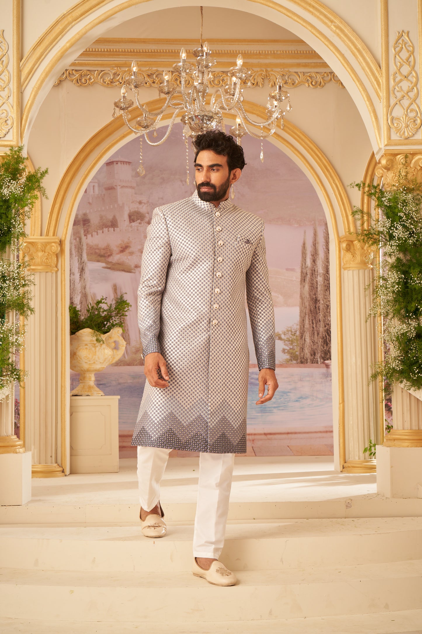Indo Western - Grey