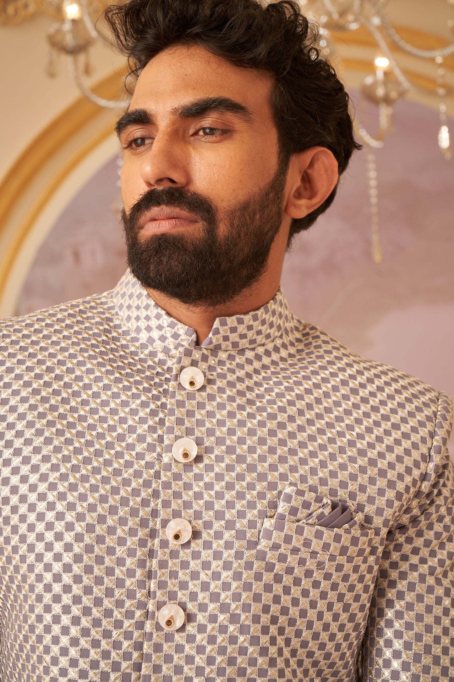 Indo Western - Grey