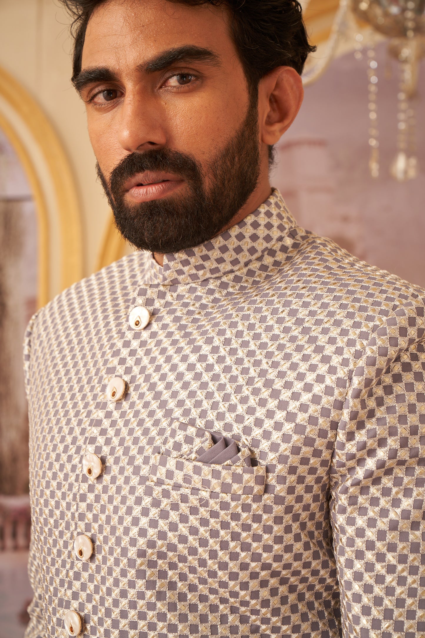 Indo Western - Grey