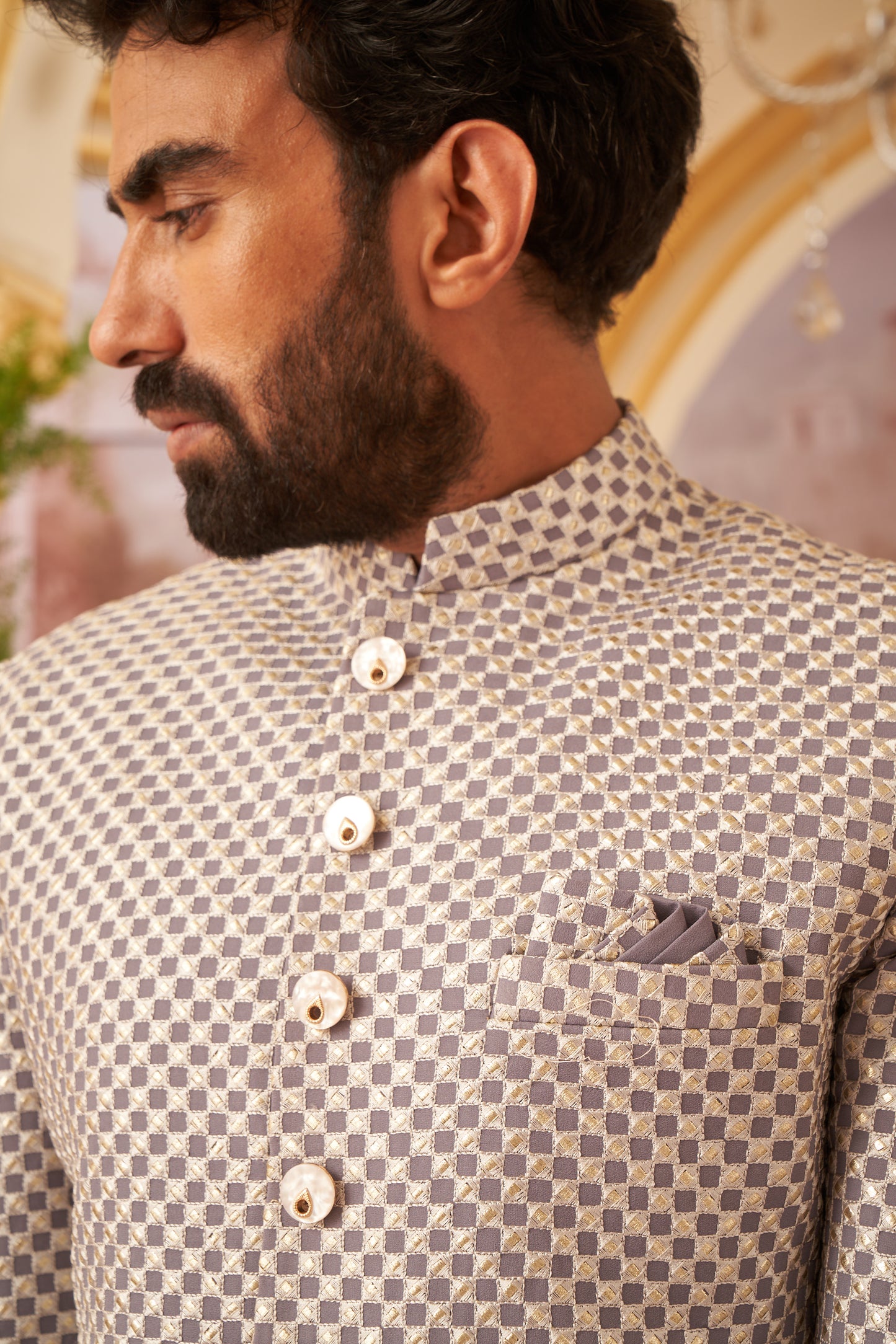 Indo Western - Grey