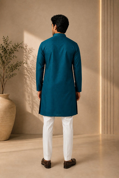 Men’s Rama Textured Kurta Pajama