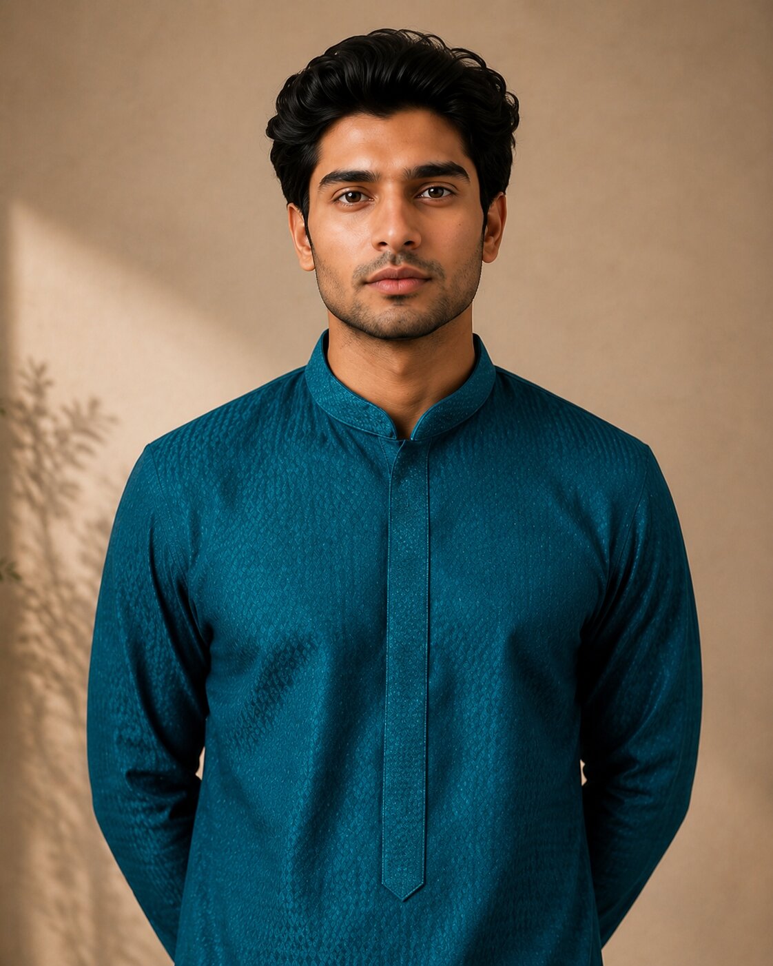 Men’s Rama Textured Kurta Pajama