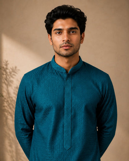 Men’s Rama Textured Kurta Pajama