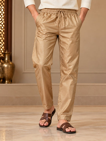 Men's Premium Golden Straight Fit Pyjama