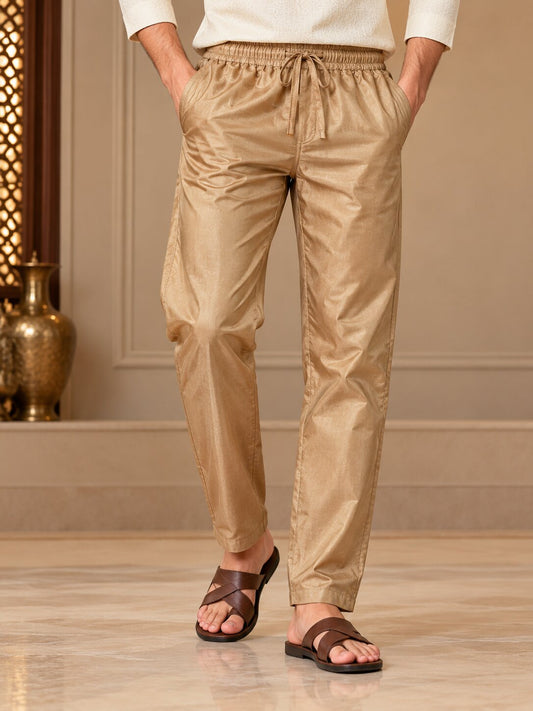 Men's Premium Golden Straight Fit Pyjama
