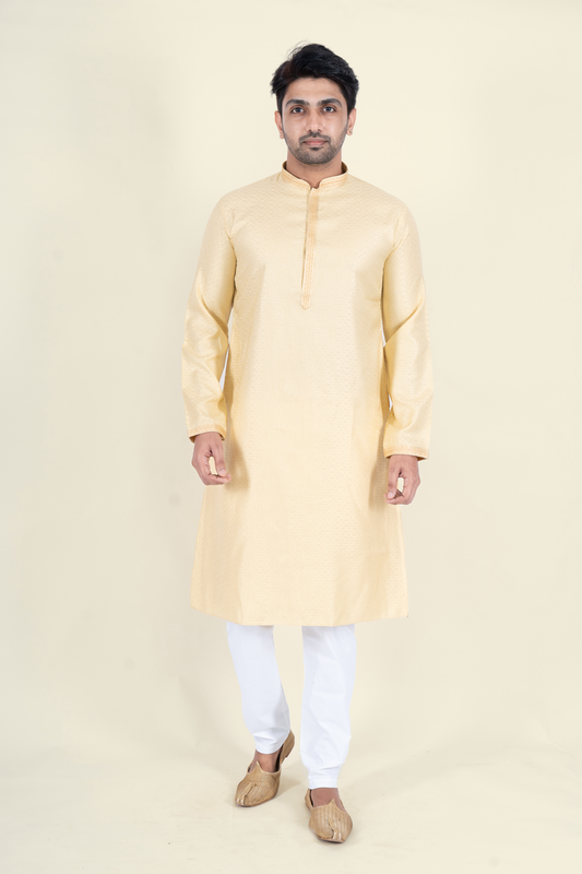 Fancy Kurta - Creme