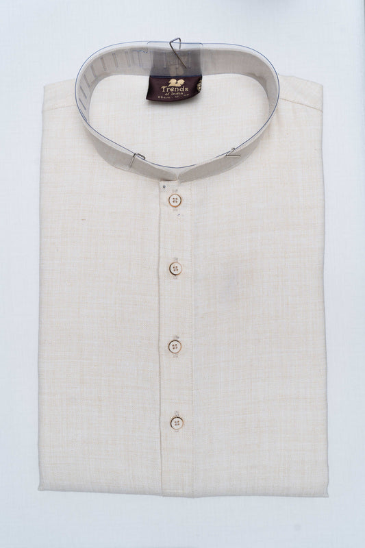 Cotton Kurta - Cream