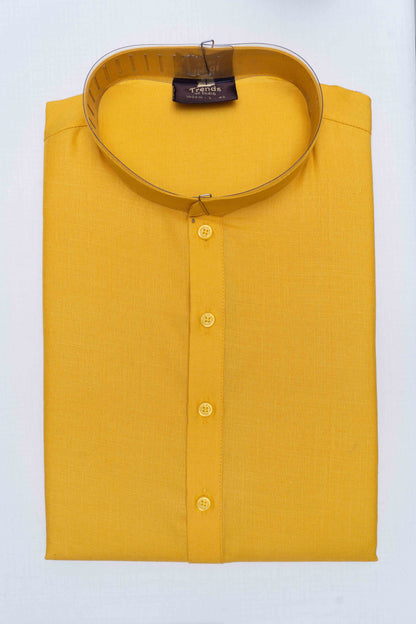 Cotton Kurta - Yellow
