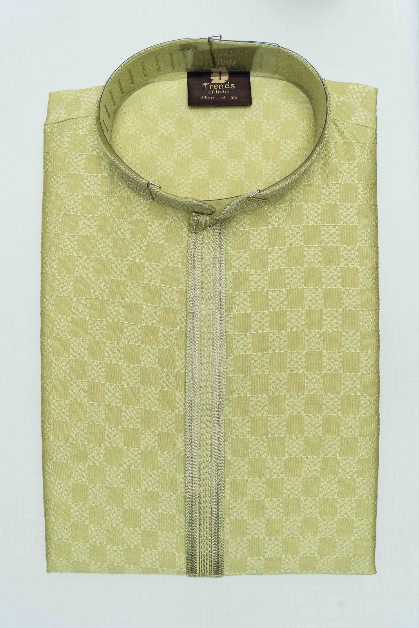 Fancy Kurta - Yellow Green