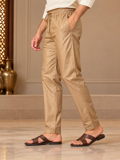 Men's Premium Golden Straight Fit Pyjama