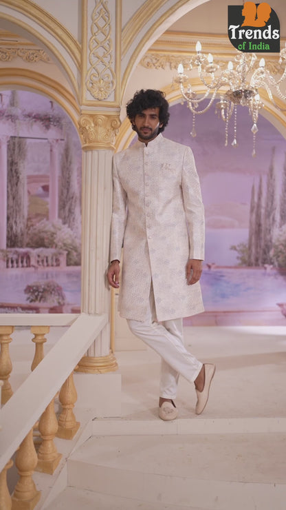 Indo Western - Cream